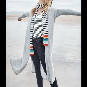 Boden Juliette Side Slit NAVY Cardigan